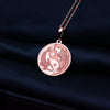 14K Solid Gold Koi Necklace, Ying Yang Koi Pendant, Silver Yin Yang Koi Necklace, Rose Gold Koi Charm, Dainty Koi Necklace, Koi Fishes Charm