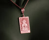14K Solid Gold The Magician Tarot Charm Necklace, Silver The Magician Tarot Charm Pendant, Dainty Rose Gold Tarot Card Charm Gift