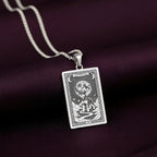 A striking 925 sterling silver Schnauzer charm. The art shows the celestial guardian, a meaningful piece of jewelry for a pet owner.