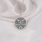 Sterling silver starfish necklace with ocean-inspired design. A dainty beach pendant, perfect as a thoughtful gift for women who love nature and minimalist jewelry. Elegant and timeless, crafted from high-quality sterling silver for durability.