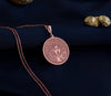 &quot;Rose Gold Charm Necklace featuring a delicate, minimalist design. Perfect for everyday wear or special occasions. Rose gold-plated, adjustable chain. A great gift for women who love elegant, modern jewelry and dainty accessories.&quot;