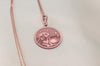 14K Gold Cute Dog Charm Necklace, Dog Memorial Charm, Puppy Charm Necklace, Dog Lover Gift, Cute Puppy Pendant, Personalized Puppy Necklace