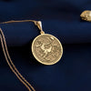 14K solid gold Sagittarius necklace, archer pendant, astrology, Sagittarius zodiac symbol, talisman for adventurers, astrology charm, real gold, Sagittarius necklace gift, fire sign jewelry, celestial jewelry, Sagittarius zodiac pendant.