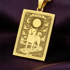 A polished 14K solid gold Shiba Inu medallion. This fine pet jewelry represents the breed's bold personality, making it a perfect Shiba lover gift.