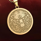 Stag Deer Forest Lord Pendant | 14K Gold & Silver Options - Spirit Animal Nature Lover
