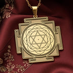 Bhuvaneshwari Yantra Pendant: 14K Gold with bhuvaneshwari yantra yantra necklace rose - View 48