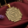MahaKali Yantra Necklace: 14K Gold with maa kali shakti amulet talisman spiritual - View 48