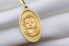 Buddha Necklace: 14K Gold with buddha jewelry gift buddha talisman amulet collectible - View 48