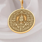 Shiva God Pendant: with mahadev trishul spiritual amulet talisman amulet - View 153