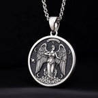 Sagittarius Angel Zodiac Pendant | Silver & Plated Options - Astrological Sign Birthdate Jewelry