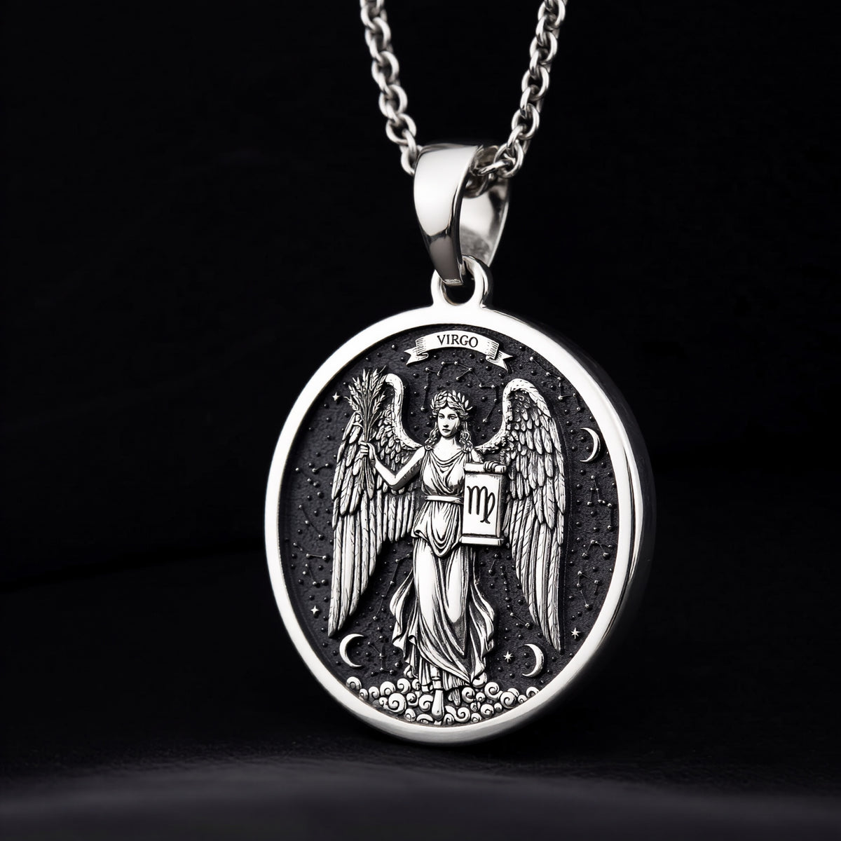 handcrafted necklace Virgo Constellation Zodiac | & Options - Astrological Sign Talisman Gift zodiac - view 5