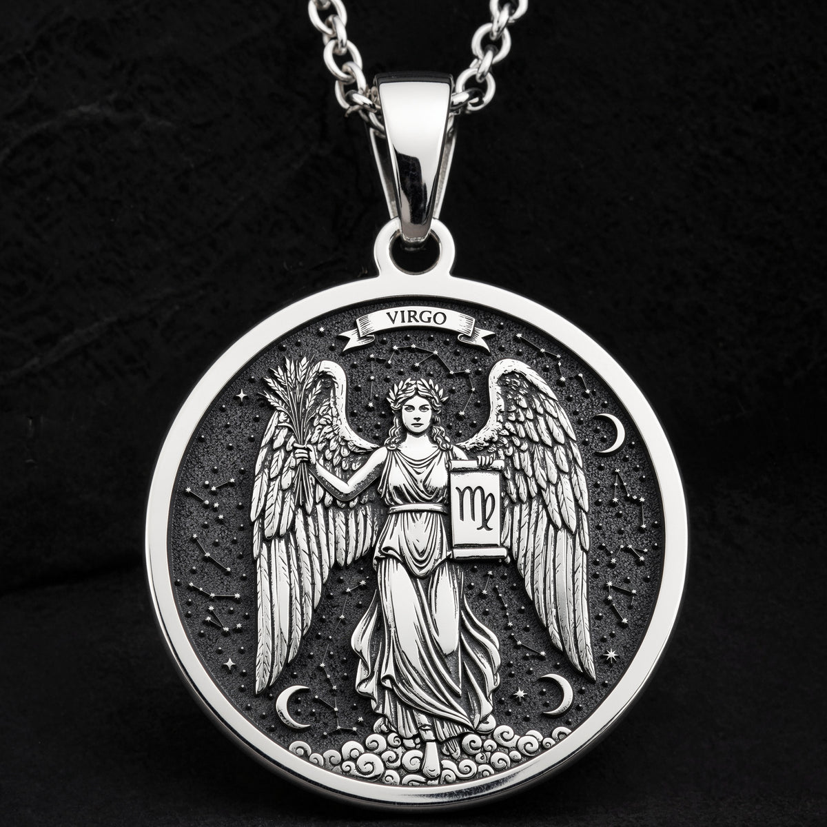 handcrafted necklace Virgo Constellation Zodiac | & Options - Astrological Sign Talisman Gift zodiac