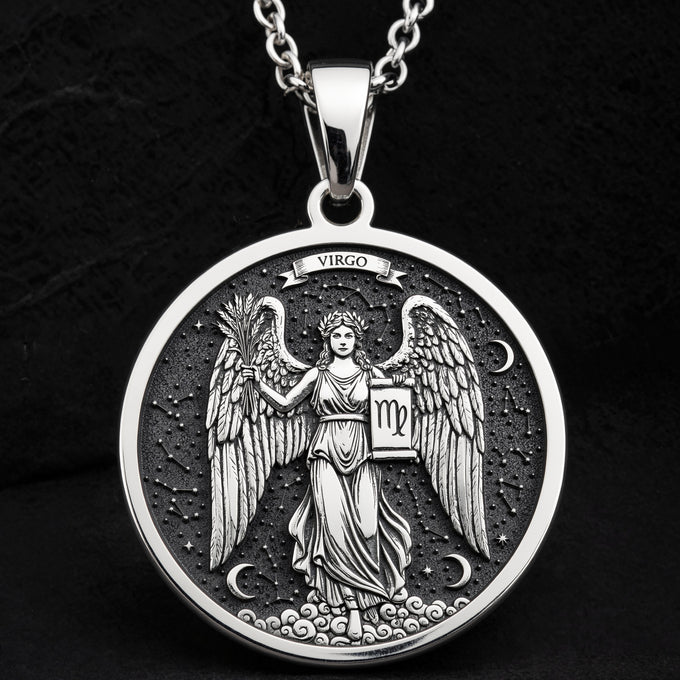 handcrafted necklace Virgo Constellation Zodiac | & Options - Astrological Sign Talisman Gift zodiac