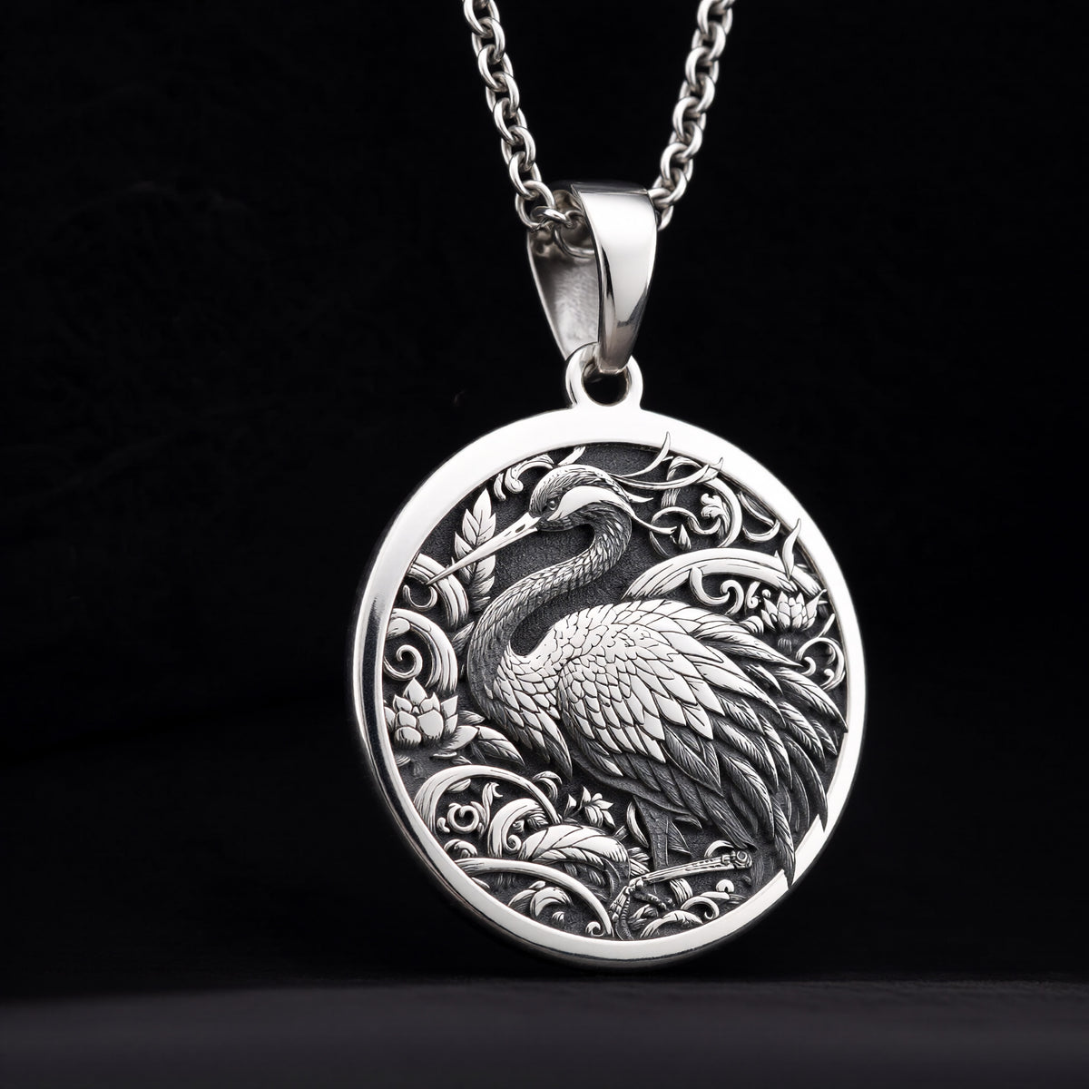 Origami Crane Necklace | Silver & Plated Options - Spirit Animal Talisman