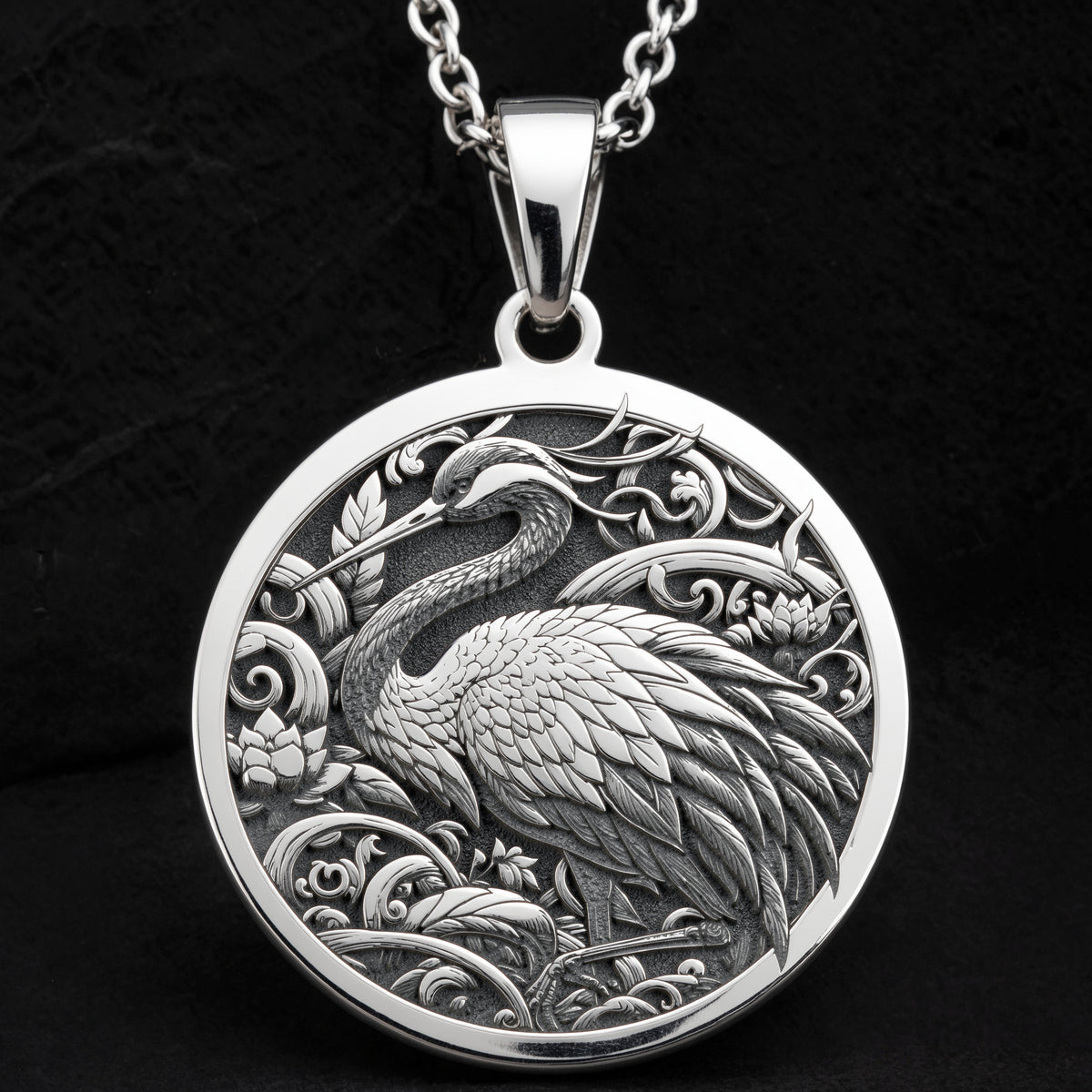 Origami Crane Necklace | Silver & Plated Options - Spirit Animal Talisman