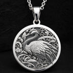 Origami Crane Necklace | Silver & Plated Options - Spirit Animal Talisman