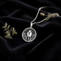 925 sterling silver Doberman Pinscher pendant, detailed view 1.