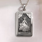 Empress Tarot Necklace | Silver, Gold Plated & Rose Plated Options - Divine Feminine Jewelry