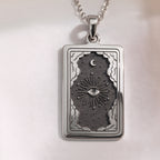 Eye Tarot Necklace | Silver, Gold Plated & Rose Plated Options - Protective Mystical Jewelry
