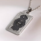 Eye Tarot Necklace | Silver, Gold Plated & Rose Plated Options - Protective Mystical Jewelry