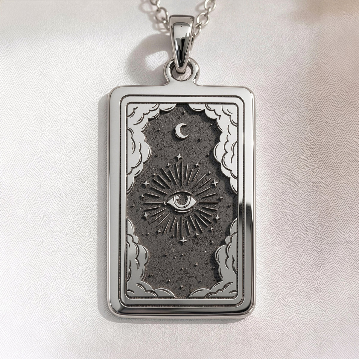 Eye Tarot Necklace | Silver, Gold Plated & Rose Plated Options - Protective Mystical Jewelry