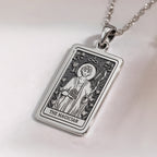 Magician Tarot Rider Waite Necklace | Silver & Plated Options - Occult Arcana Talisman