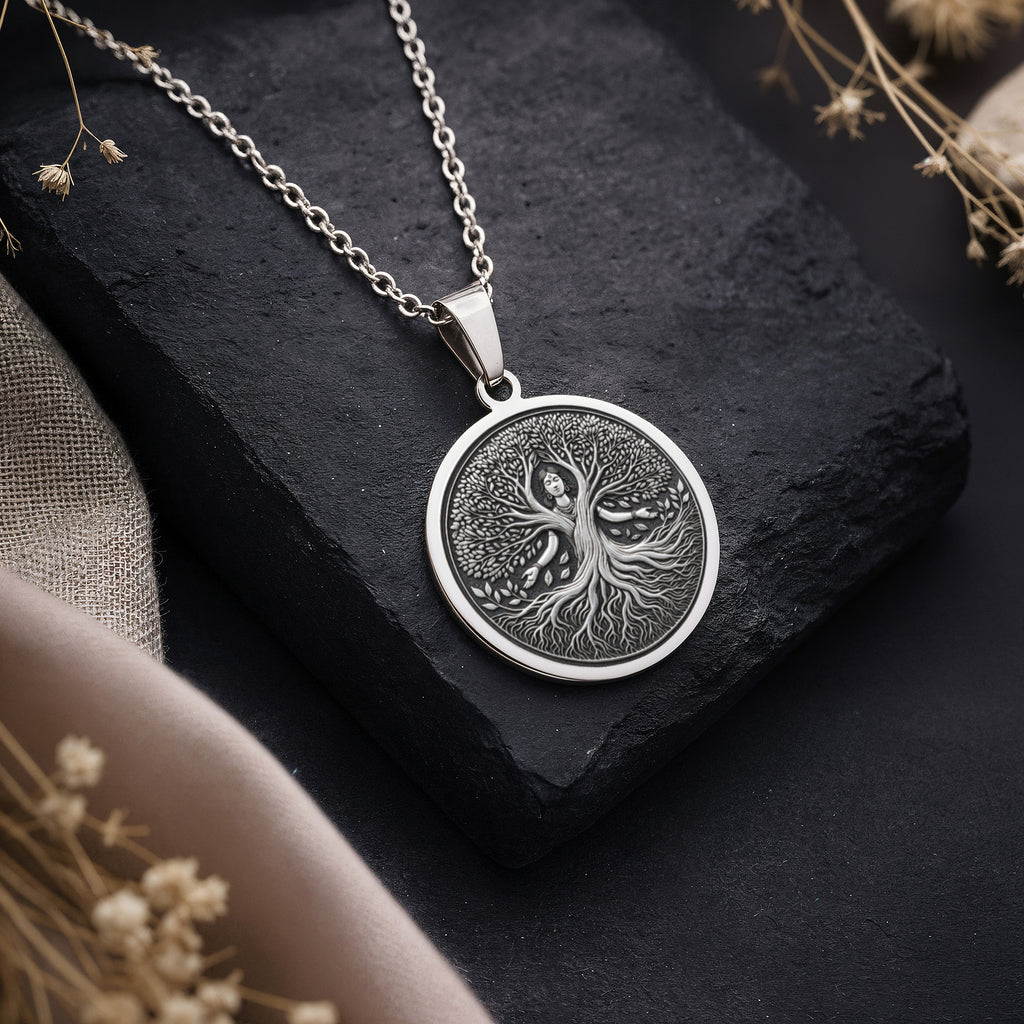 Tree of Life Roots & Branches Pendant Necklaces product information material options and buying guide