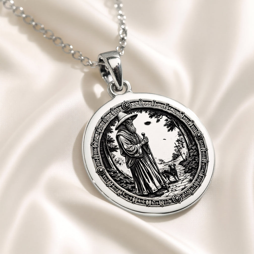 handcrafted necklace Papa Legba Crossroads Loa | & Options - Voodoo Guidance Spiritual Protection - view 6
