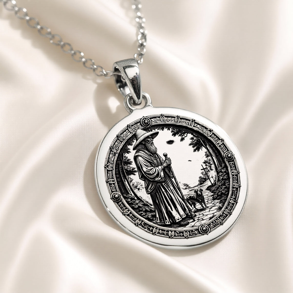 handcrafted necklace Papa Legba Crossroads Loa | & Options - Voodoo Guidance Spiritual Protection - view 6