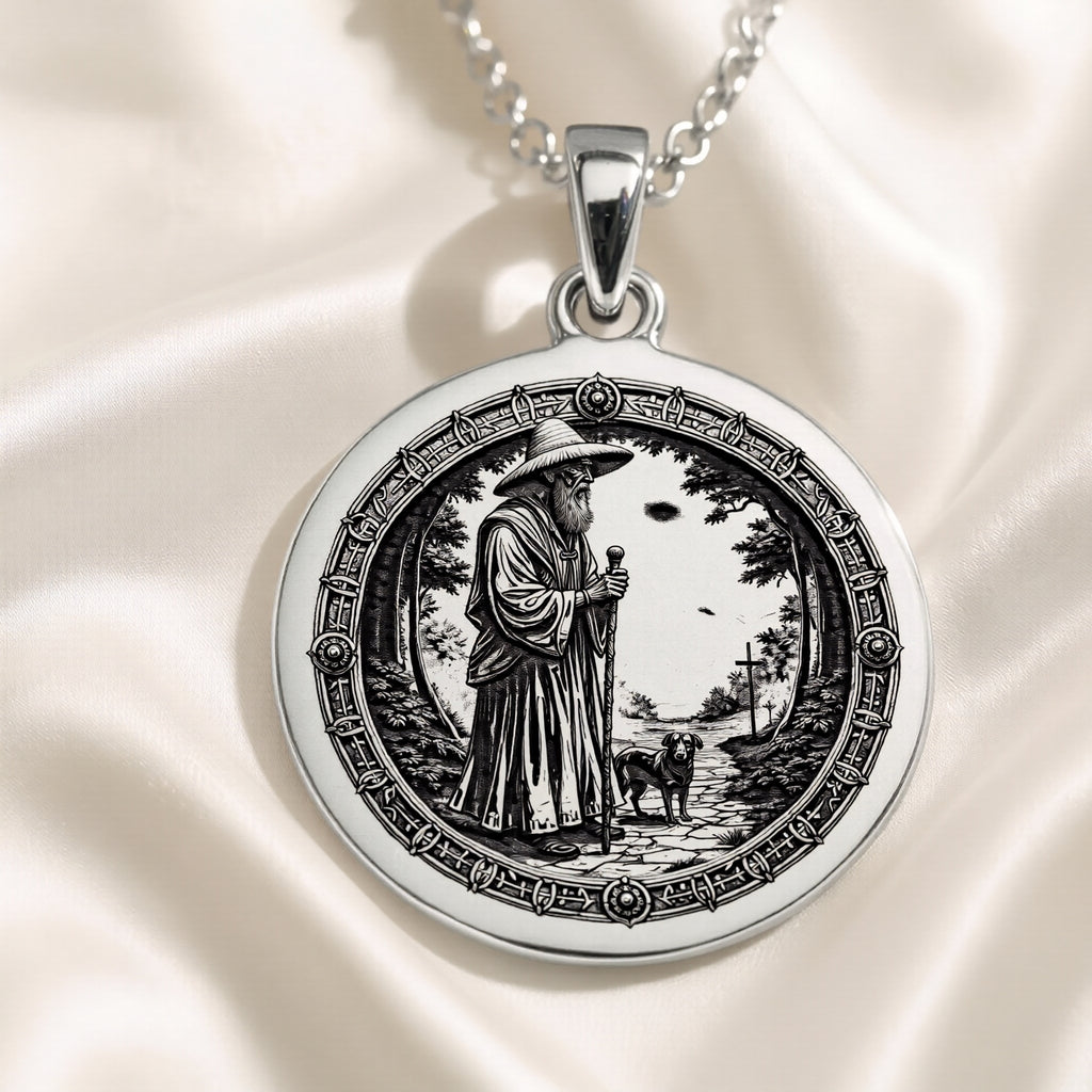 handcrafted necklace Papa Legba Crossroads Loa | & Options - Voodoo Guidance Spiritual Protection
