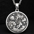 Pisces Zodiac Horoscope Necklace | Silver & Plated Options - Astrological Sign Birthdate Jewelry