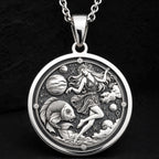 Pisces Zodiac Horoscope Necklace | Silver & Plated Options - Astrological Sign Birthdate Jewelry