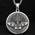 Rangda Demon Queen Talisman Necklace | Silver & Plated Options - Ancient Mythology Protection Amulet