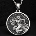 Sagittarius Zodiac Necklace | Silver & Plated Options - Astrological Sign Birthdate Jewelry