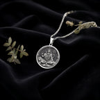 sterling silver necklace Shiva Trishul God | & Options - Spiritual Protection Talisman - view 5