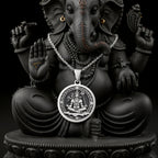 sterling silver necklace Shiva Lord Hindu God | & Options - Spiritual Protection Sacred Symbol hindu - view 7