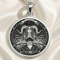 sterling silver necklace Taurus Bull Zodiac Medallion | & Options - Astrological Sign Birthdate zodiac