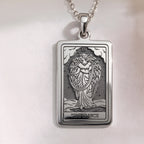 Temperance Tarot Balance Pendant | Silver & Plated Options - Alchemy Energy Spiritual Protection