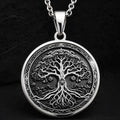 Yggdrasil Tree of Life Pendant - 925 Sterling Silver