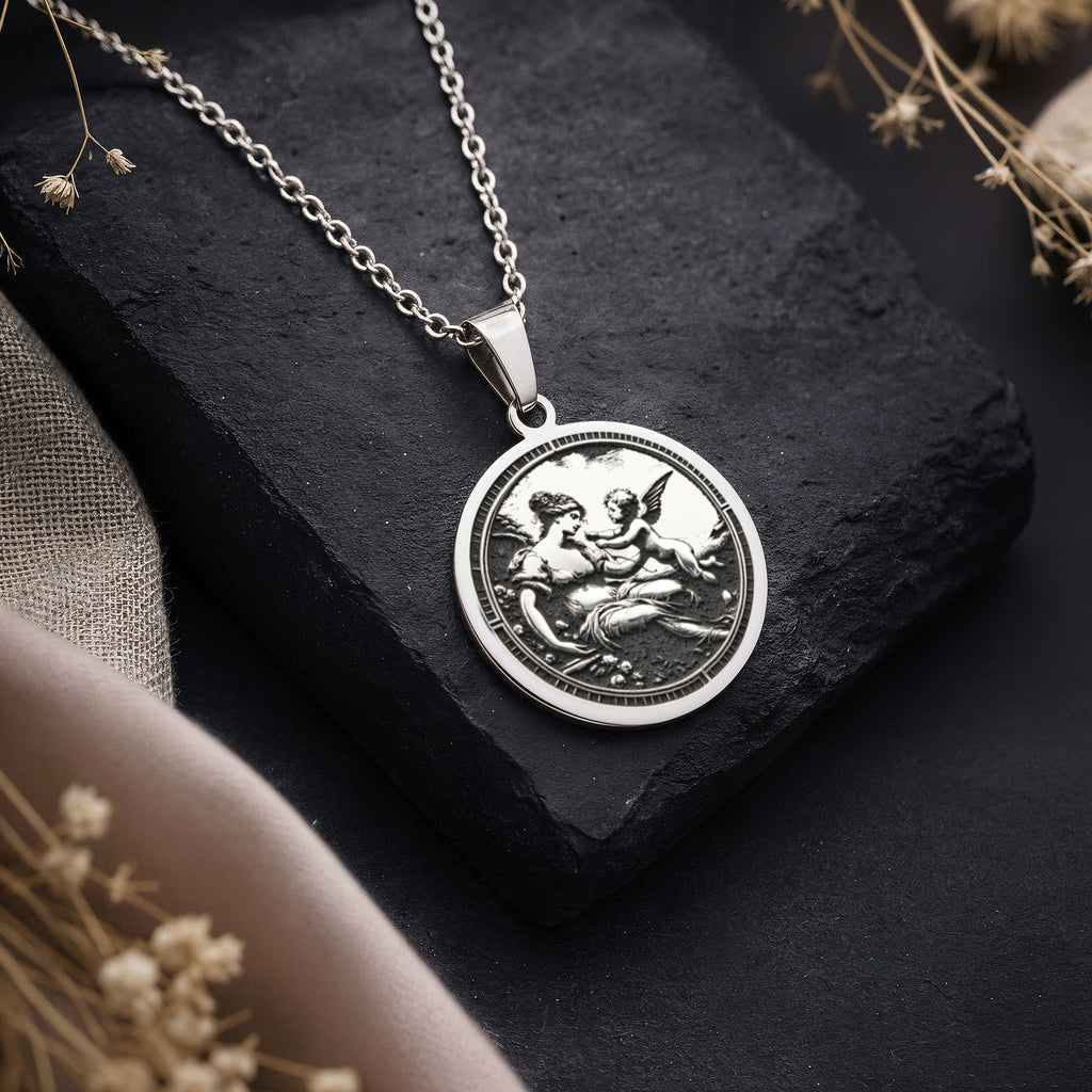 handcrafted necklace Venus Love Goddess Amulet | & Options - Spiritual Protection Talisman - view 2
