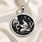 handcrafted necklace Wendy Darling Story | & Options - Nostalgia Childhood Memory Gift
