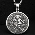 sterling silver necklace Zeus & Hera Greek Mythology | & Options - Ancient Mythology Protection Talisman mythology