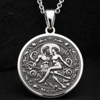 sterling silver necklace Zeus & Hera Greek Mythology | & Options - Ancient Mythology Protection Talisman mythology