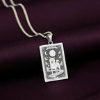 A striking 925 sterling silver Shiba Inu charm. The art shows the celestial dog, a meaningful piece of jewelry for a pet owner.