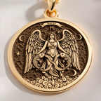 Pisces Zodiac Necklace: with water sign custom zodiac design astrology talisman - View 214