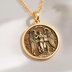 Virgo Zodiac Necklace: with demon mask yokai astrology talisman gift amulet - View 48