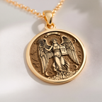 Virgo Zodiac Necklace: with demon mask yokai astrology talisman gift amulet - View 214