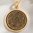 Seven Archangels Necklace: with guardian angel angel wings amulet talisman - View 214