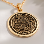 Seven Archangels Necklace: with guardian angel angel wings amulet talisman - View 214