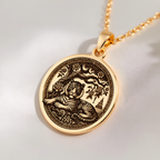 Tiger Necklace: with tiger charm gift tiger asian talisman amulet collectible - View 158